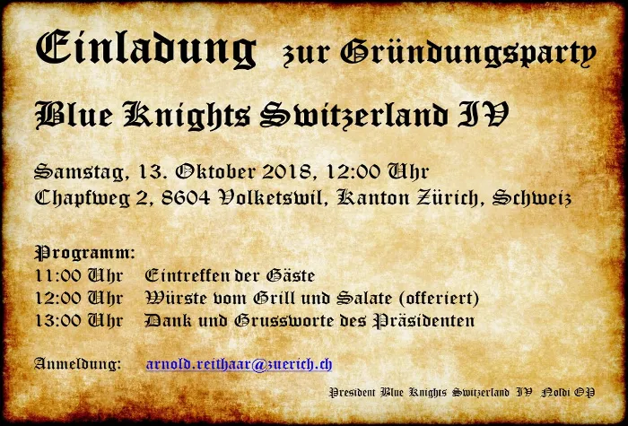 Gründungsparty