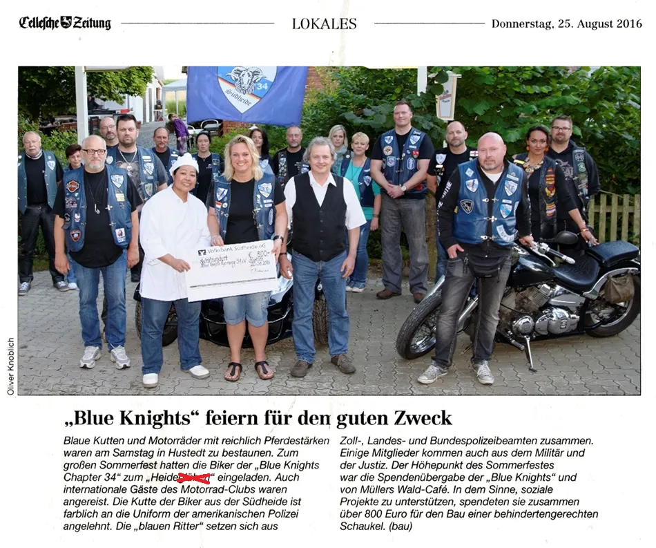 Zeitungsbericht Heideparty 2016