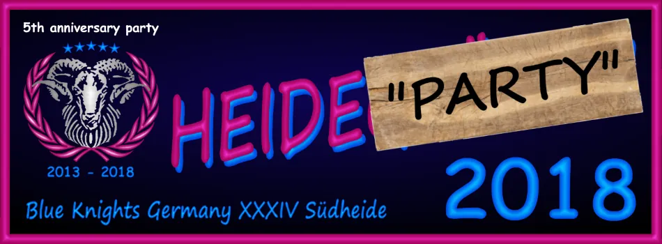 Heideparty 2018 Banner